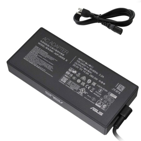 20V 14A 280W Asus Adapter Charger 6.0mm 3.7mm Connector