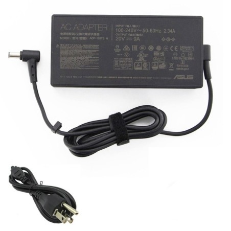20V 9A 180W Asus Adapter Charger 6.0mm 3.7mm Connector