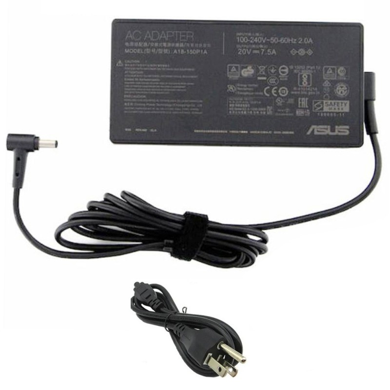 20V 7.5A 150W Asus Adapter Charger 4.5mm 3.0mm Connector