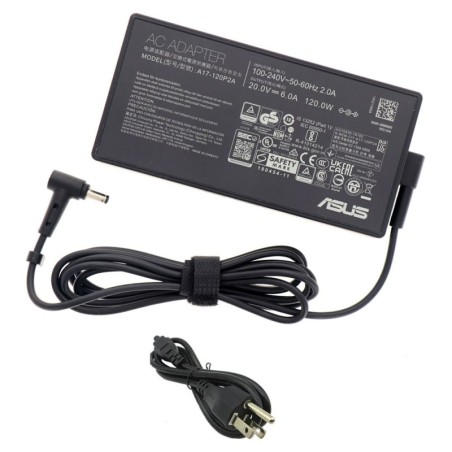 20V 6A 120W Asus Adapter Charger 4.5mm 3.0mm Connector