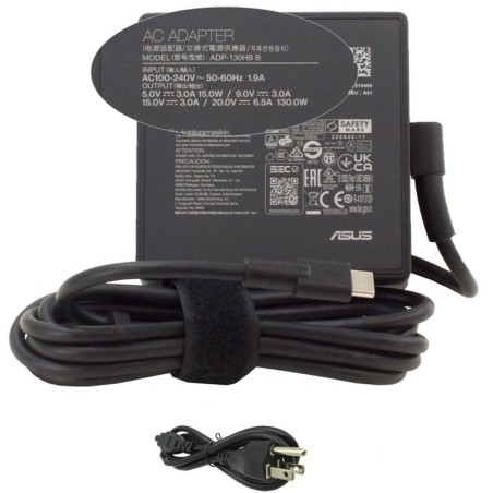 20V 6.5A 130W Asus USB-C Adapter Charger