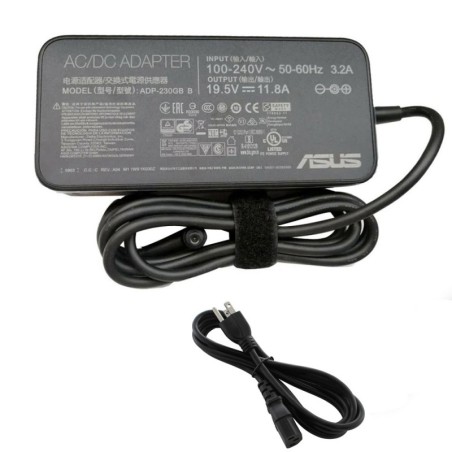 19.5V 11.8A 230W Asus Adapter Charger 6.0mm 3.7mm Connector