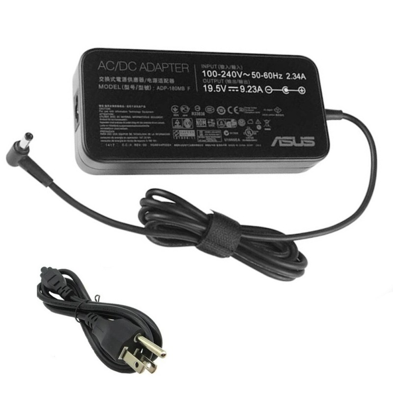 19.5V 9.23A 180W Asus Adapter Charger 5.5mm 2.5mm Connector