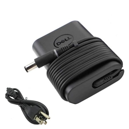 19.5V 3.34A 65W Dell Curved Adapter Charger 7.4mm 5.0mm Connector