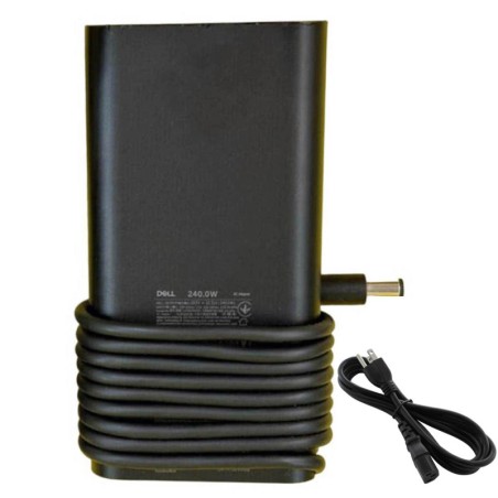 19.5V 12.31A 240W Dell Curved Adapter Charger 7.4mm 5.0mm Connector