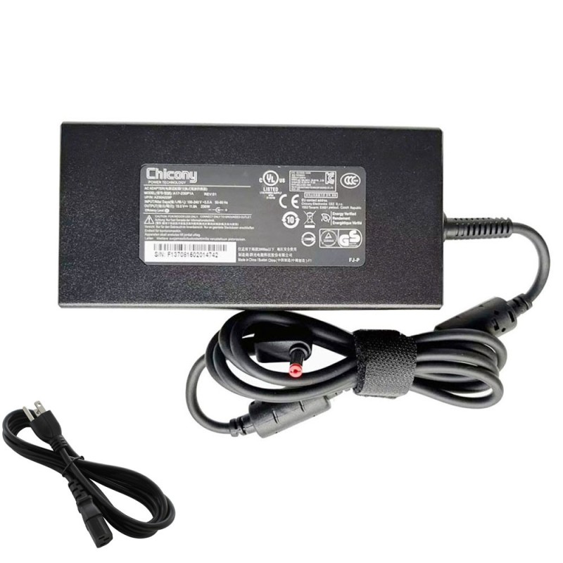 19.5V 11.8A 230W Acer Adapter Charger 5.5mm 1.7mm Connector