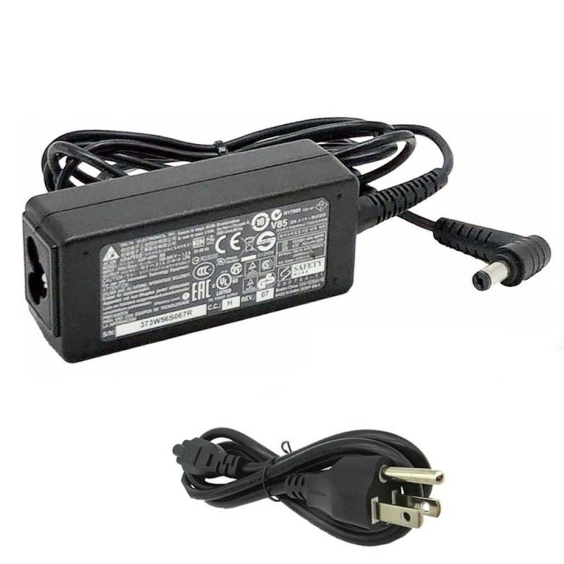 19V 2.1A 40W Acer Adapter Charger 5.5mm 2.5mm Connector
