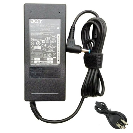 19V 4.74A 90W Acer Adapter Charger 5.5 mm 1.7 mm Connector