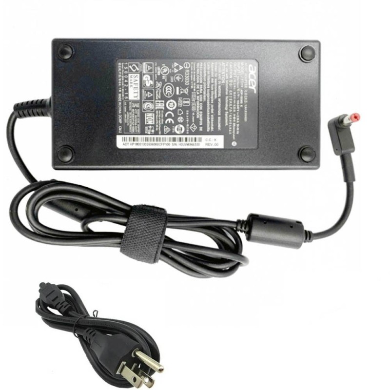19V 7.1A 135W Acer Adapter Charger 5.5 mm 1.7 mm Connector
