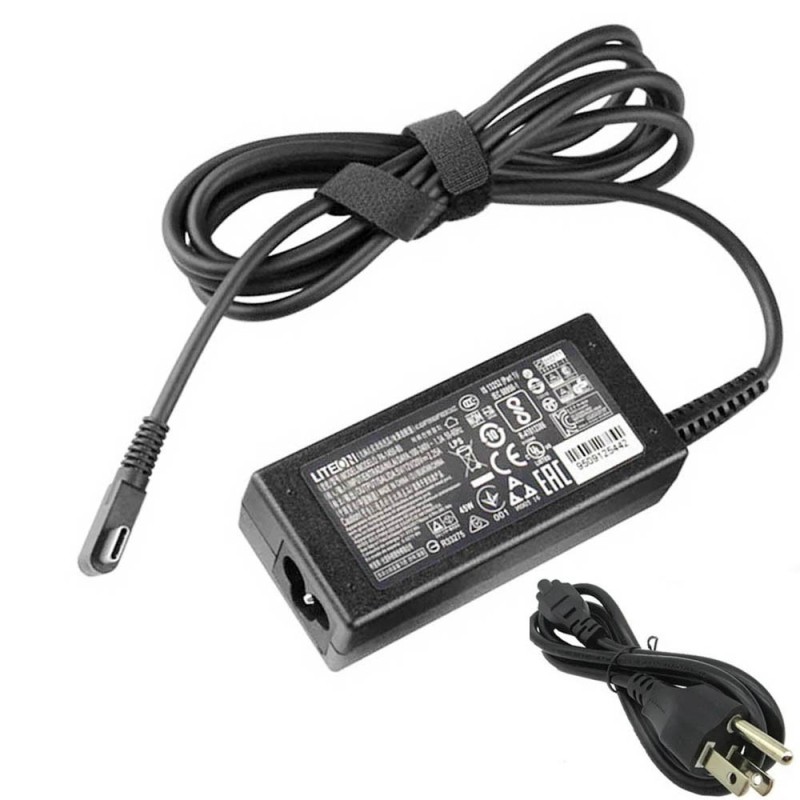 20V 2.25A 45W Acer USB-C Adapter Charger