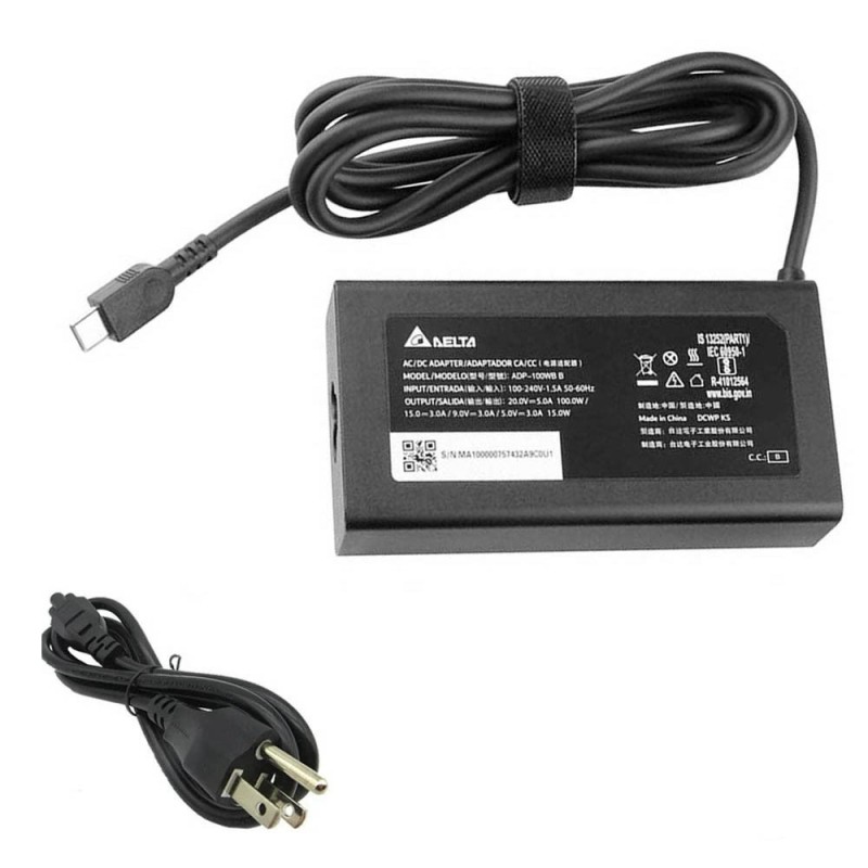 20V 5A 100W Acer USB-C Adapter Charger