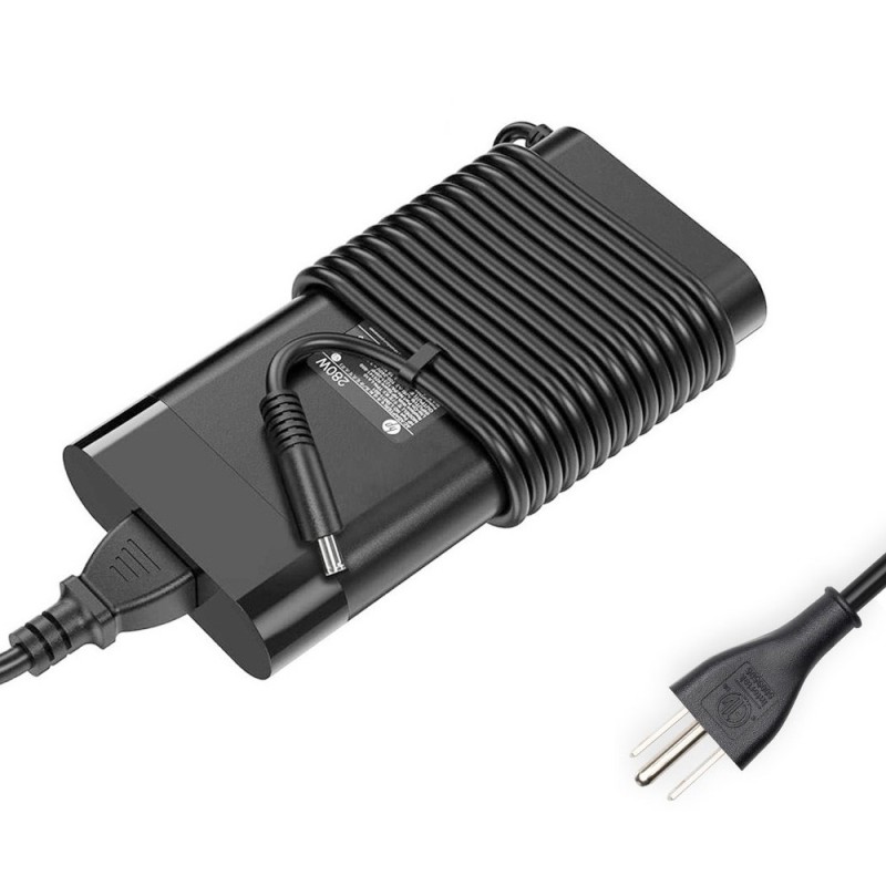 19.5V 14.36A 280W HP Adapter Charger 7.4mm 5.0mm Connector with Rounded Corners