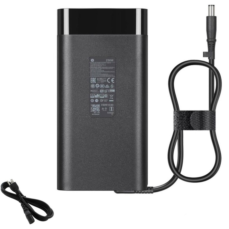19.5V 11.8A 230W HP Adapter Charger 7.4mm 5.0mm Connector with Rounded Corners