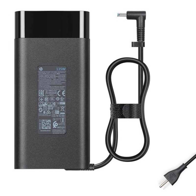 19.5V 6.92A 135W HP Adapter Charger 4.5mm 3.0mm Connector with Rounded Corners