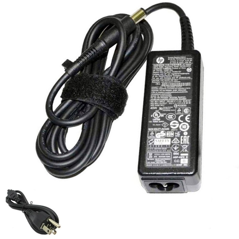 19.5V 2.31A 45W HP Adapter Charger 7.4mm 5.0mm Connector