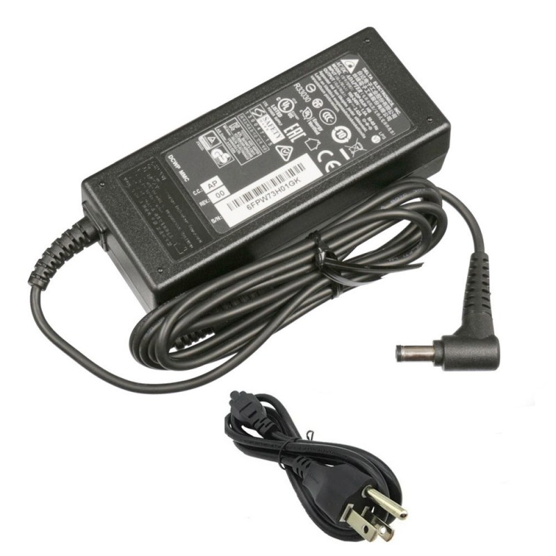 19V 3.42A 65W Lenovo Adapter Charger 5.5mm 2.5mm Connector