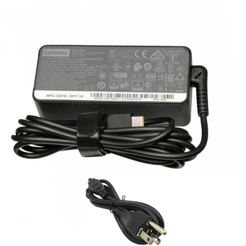 20V 2.25A 45W Lenovo USB-C Adapter Charger