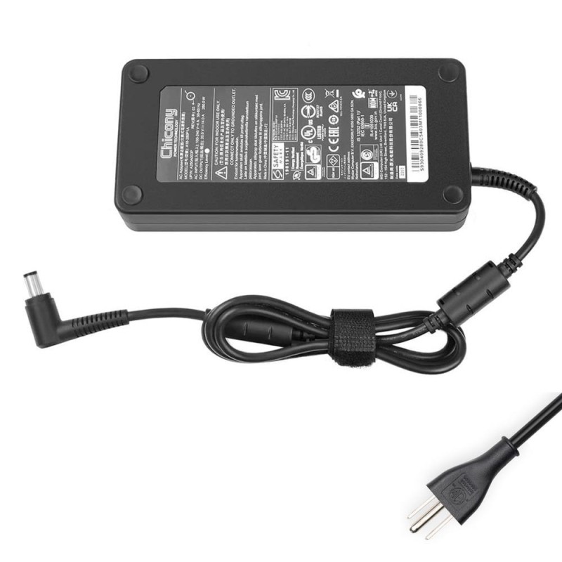 20V 14A 280W MSI Adapter Charger 7.4mm 5.0mm Connector
