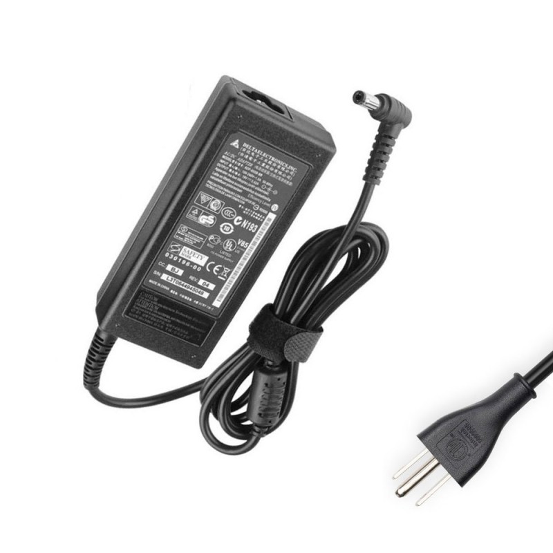 19V 3.42A 65W MSI Adapter Charger 5.5mm 2.5mm Connector