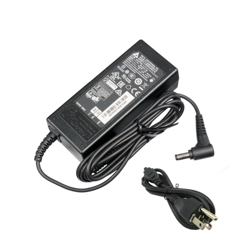 19V 3.42A 65W Medion Adapter Charger 5.5mm 2.5mm Connector