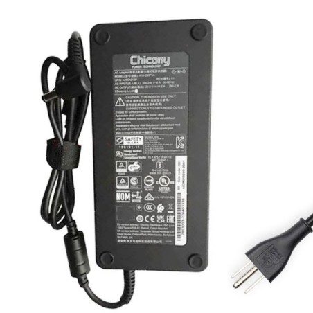 20V 14A 280W Chicony Adapter Charger 5.5mm 2.5mm Connector