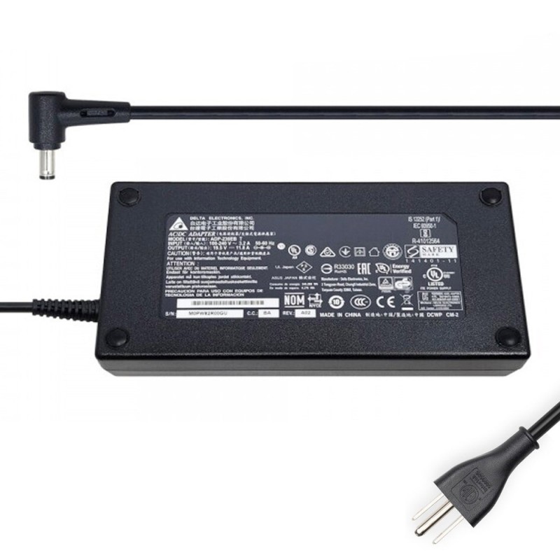 19.5V 11.8A 230W Delta Adapter Charger 5.5mm 2.5mm Connector