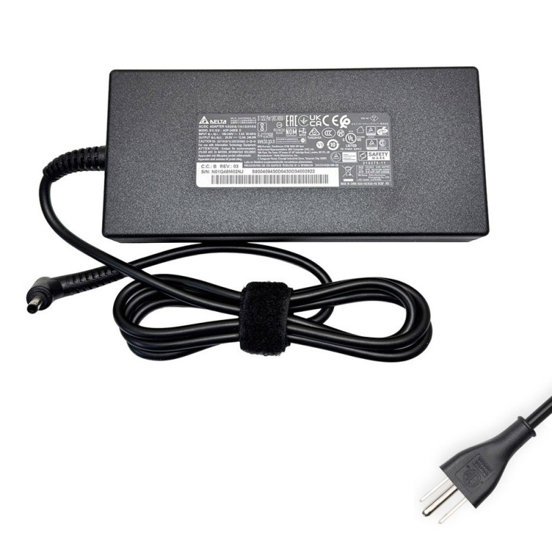 20V 11.5A 230W Delta Adapter Charger 5.5mm 2.5mm Connector