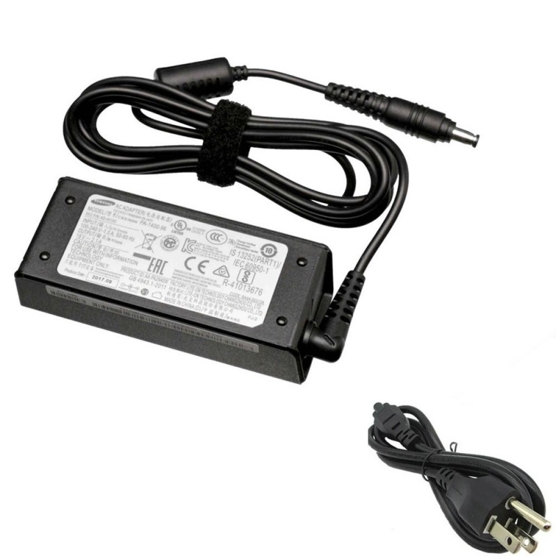 19V 2.1A 40W Samsung Adapter Charger 5.5mm 3.3mm Connector