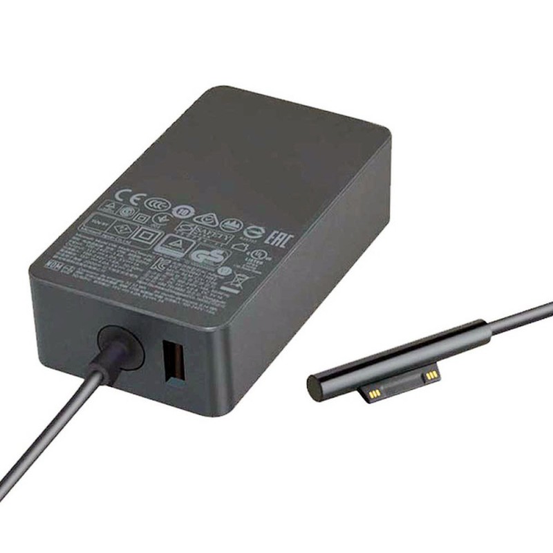 15V 4A 65W Microsoft Adapter Charger Surface Connect