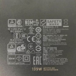 15.35V 12.96A 199W Microsoft 1931 Surface Dock 2 Adapter Charger 7.4mm 5.0mm Connector