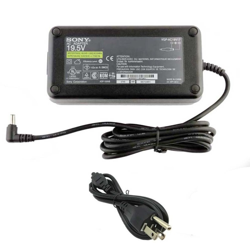 19.5V 7.7A 150W Sony Adapter Charger 6.5mm 4.4mm Connector