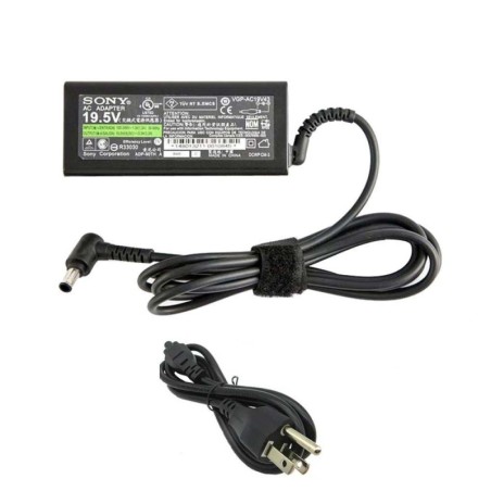 19.5V 3.3A 65W Sony Adapter Charger 6.5mm 4.4mm Connector