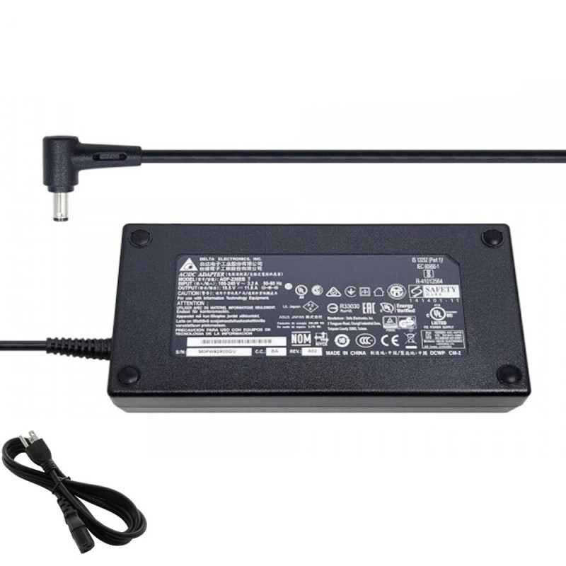 19.5V 11.8A 230W Razer(Delta) Adapter Charger 5.5mm 2.5mm Connector