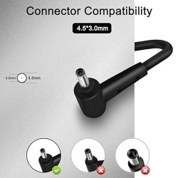 19V 4.74A 90W MSI Adapter Charger 4.5mm 3.0mm Connector