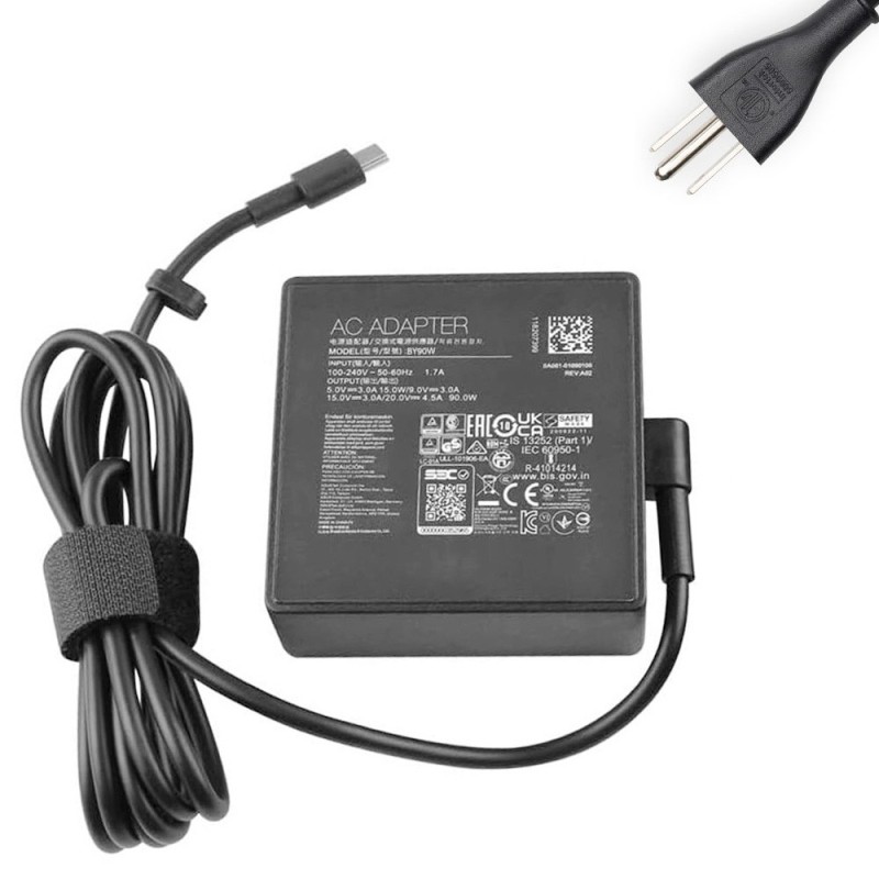 20V 4.5A 90W MSI(Delta) USB-C Adapter Charger