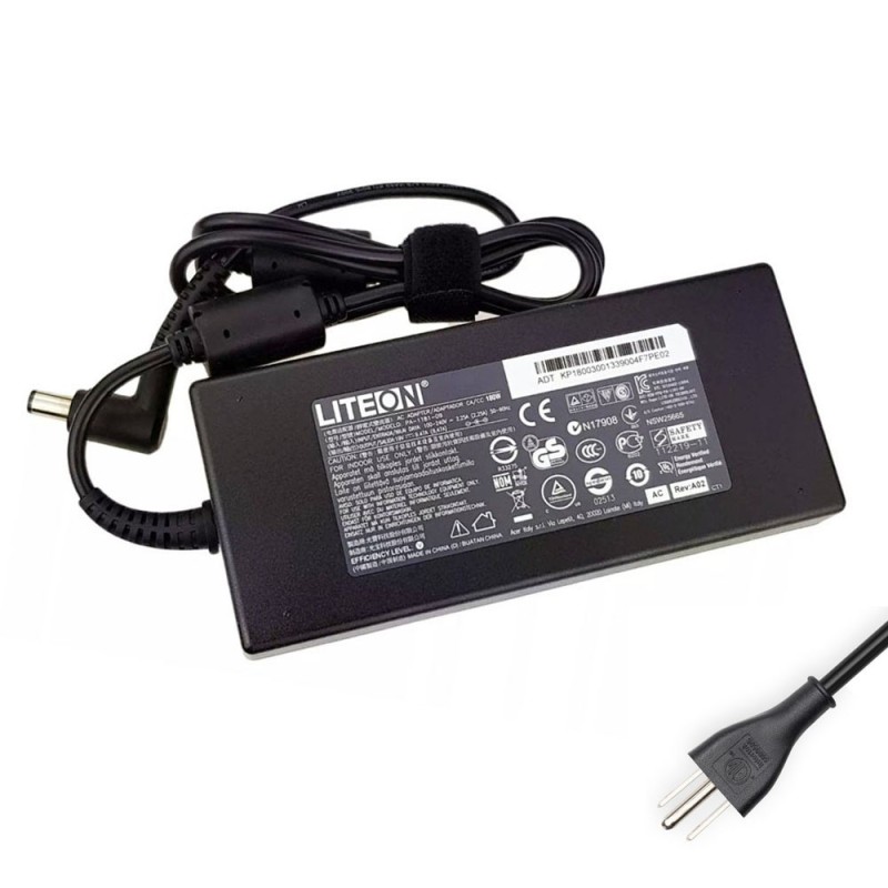 20V 9A 180W MSI Adapter Charger 7.4mm 5.0mm Connector