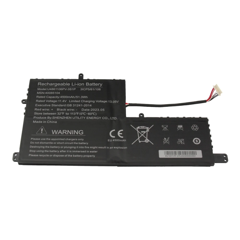 Medion U4861106PV-3S1P 51.3Wh Battery