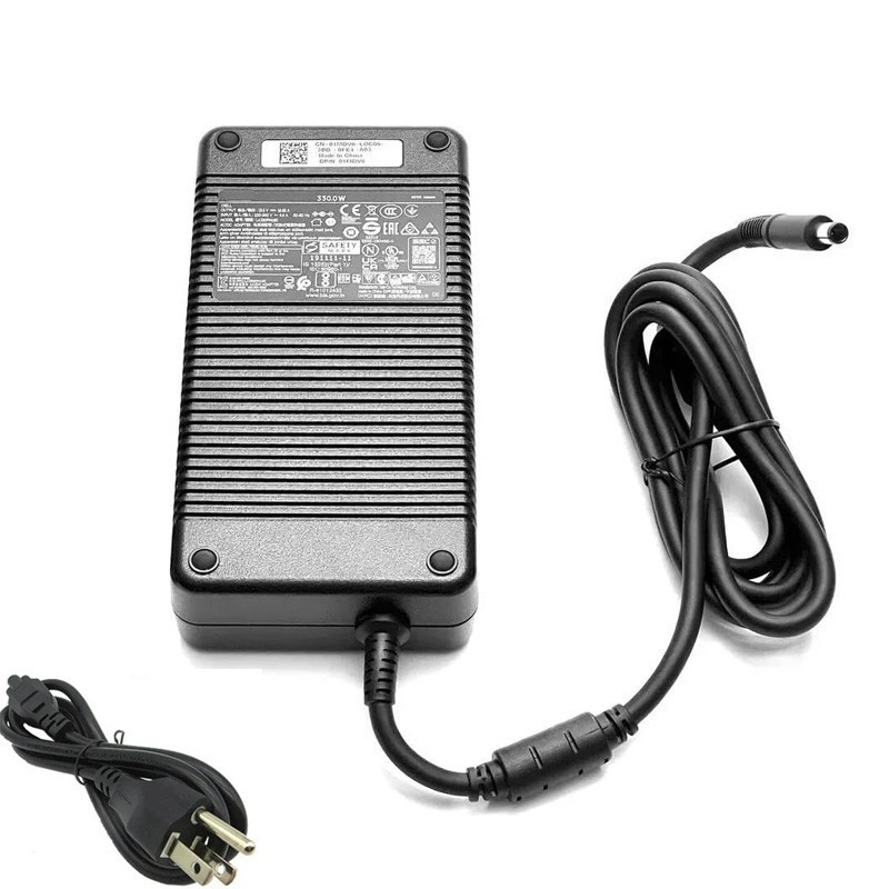 Replacement 19.5V 16.9A 330W Adapter Charger for Dell 7.4mm 5.0mm Connector