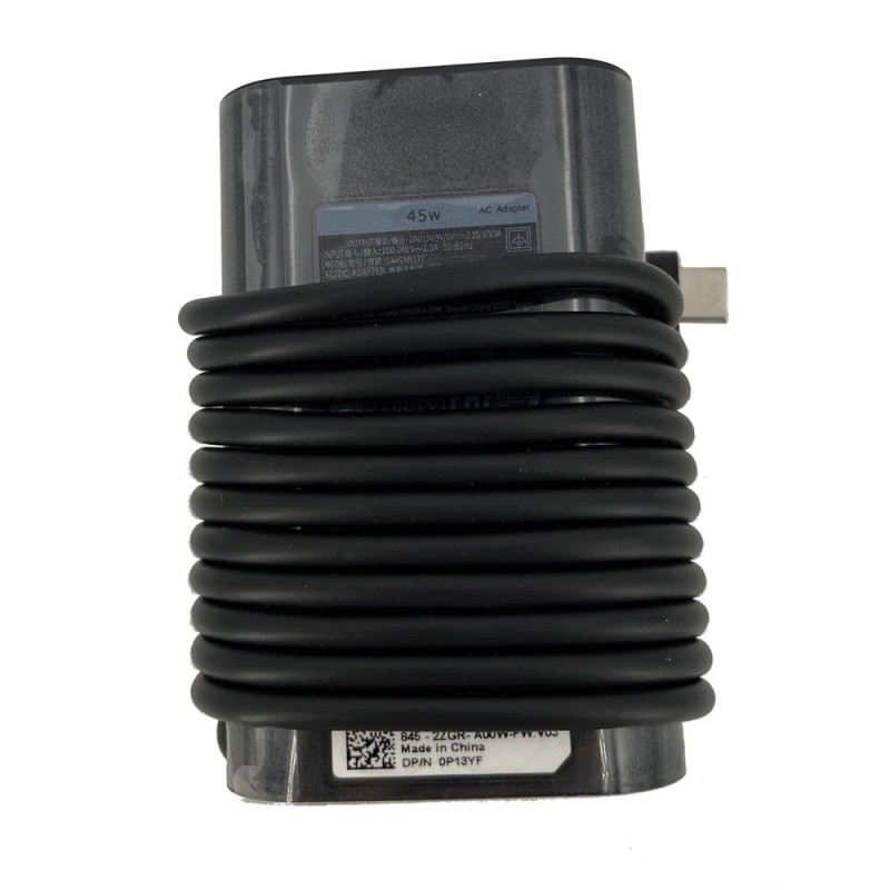 Replacement 20V 2.25A 45W USB-C Adapter Charger for Dell