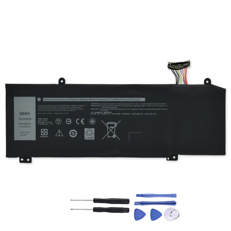 New 60Wh Battery for Dell 1F22N