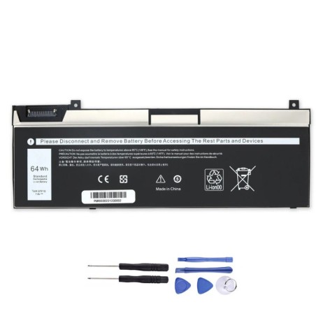 New 64Wh Battery for Dell 5TF10