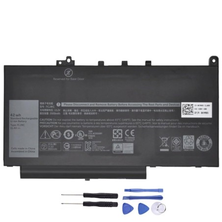 New 42Wh Battery for Dell 7CJRC