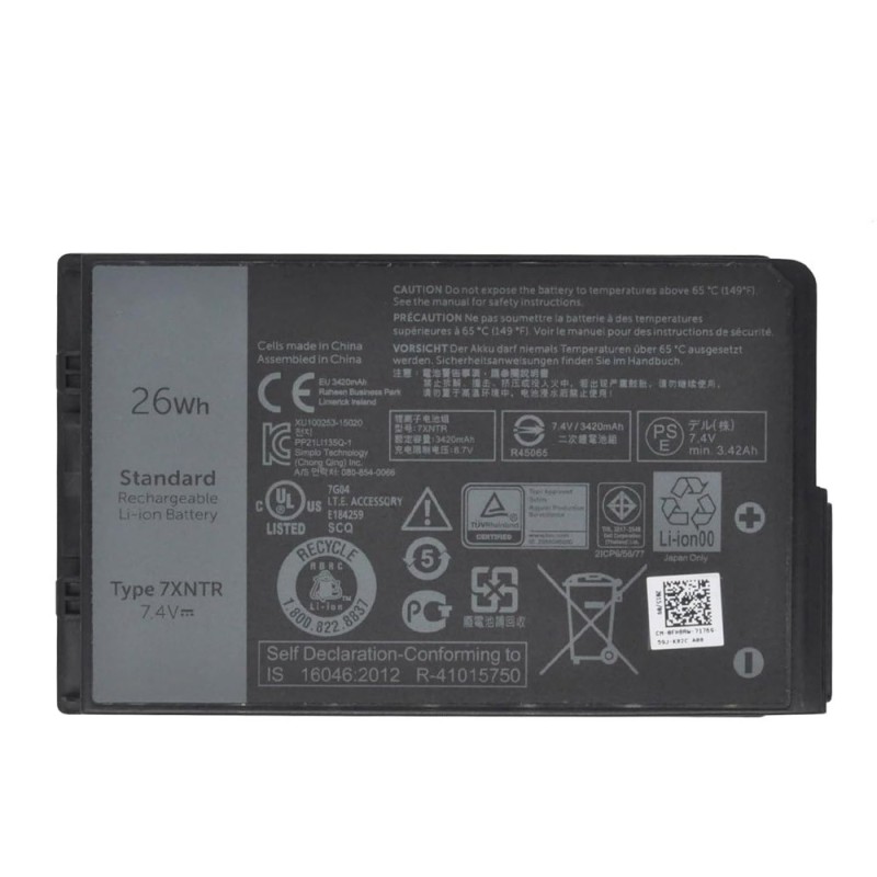 New 26Wh Battery for Dell 7XNTR