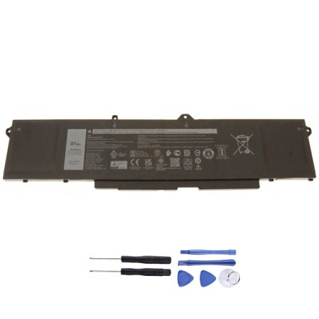New 97Wh Battery for Dell 9JRV0