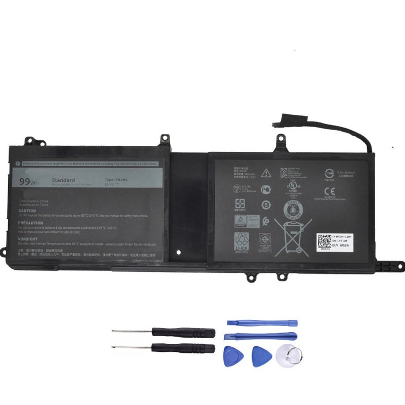 New 99Wh Battery for Dell 9NJM1