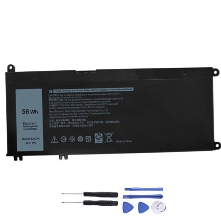 New 56Wh Battery for Dell 33YDH