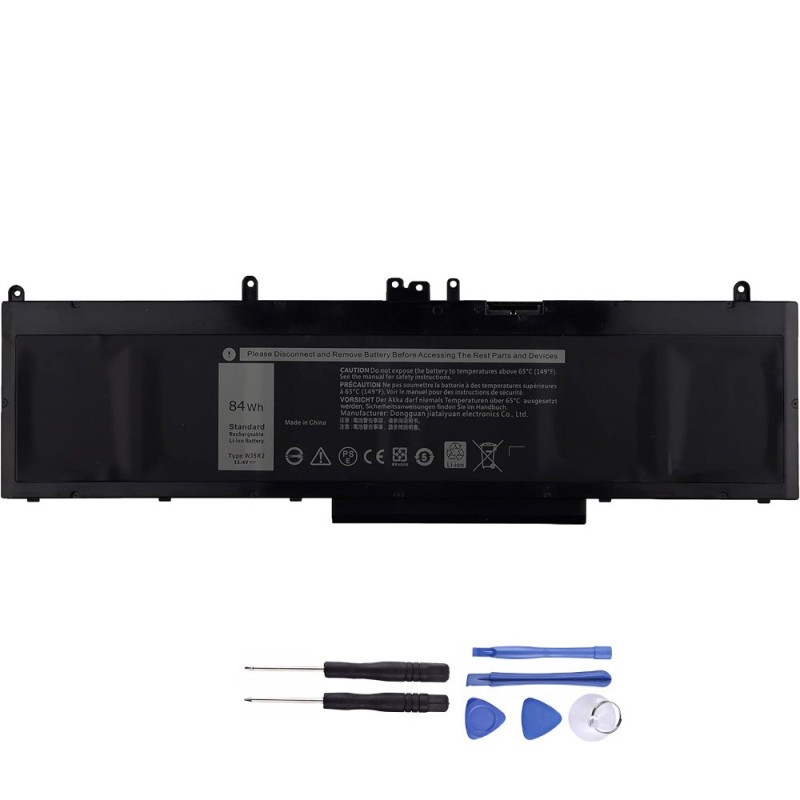 New 84Wh Battery for Dell WJ5R2