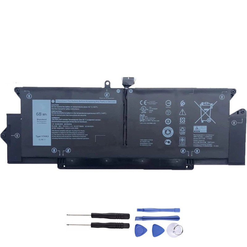 New 68Wh Battery for Dell Y7HR3