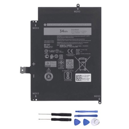 New 34Wh Battery for Dell YX0XH