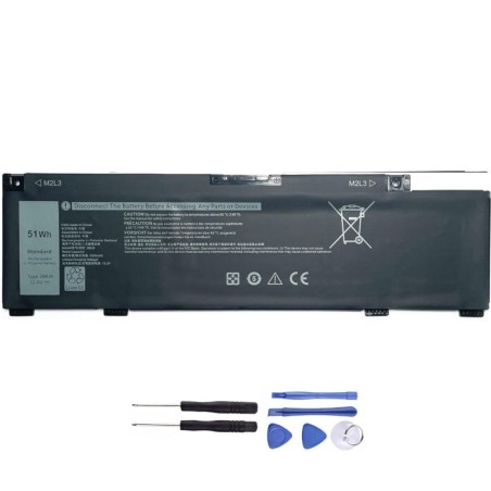 New 51Wh Battery for Dell 266J9